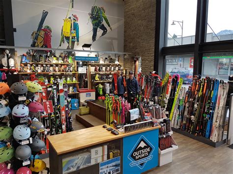 Outdoor sports shop